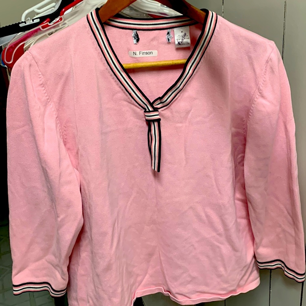 Vintage Sailor Pink Sweater